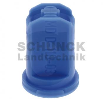 Injektor Düse Minidrift Duo ISO 110° Blau